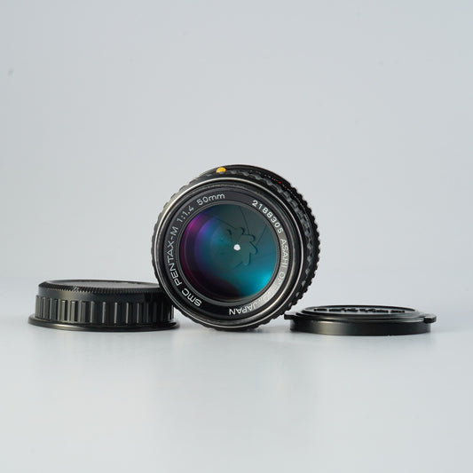 SMC PENTAX M 50mm F/1.4 (für Pentax K) Festbrennweitenobjektiv