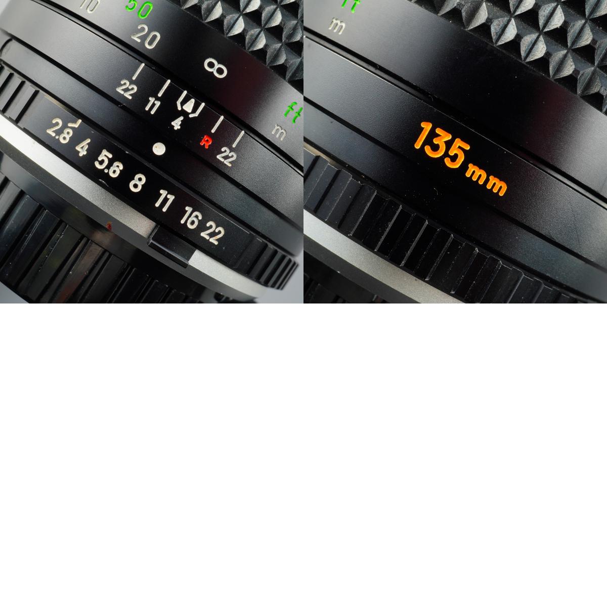 MINOLTA MC TELE ROKKOR PF 135mm F/2.8 Festbrennweitenobjektiv