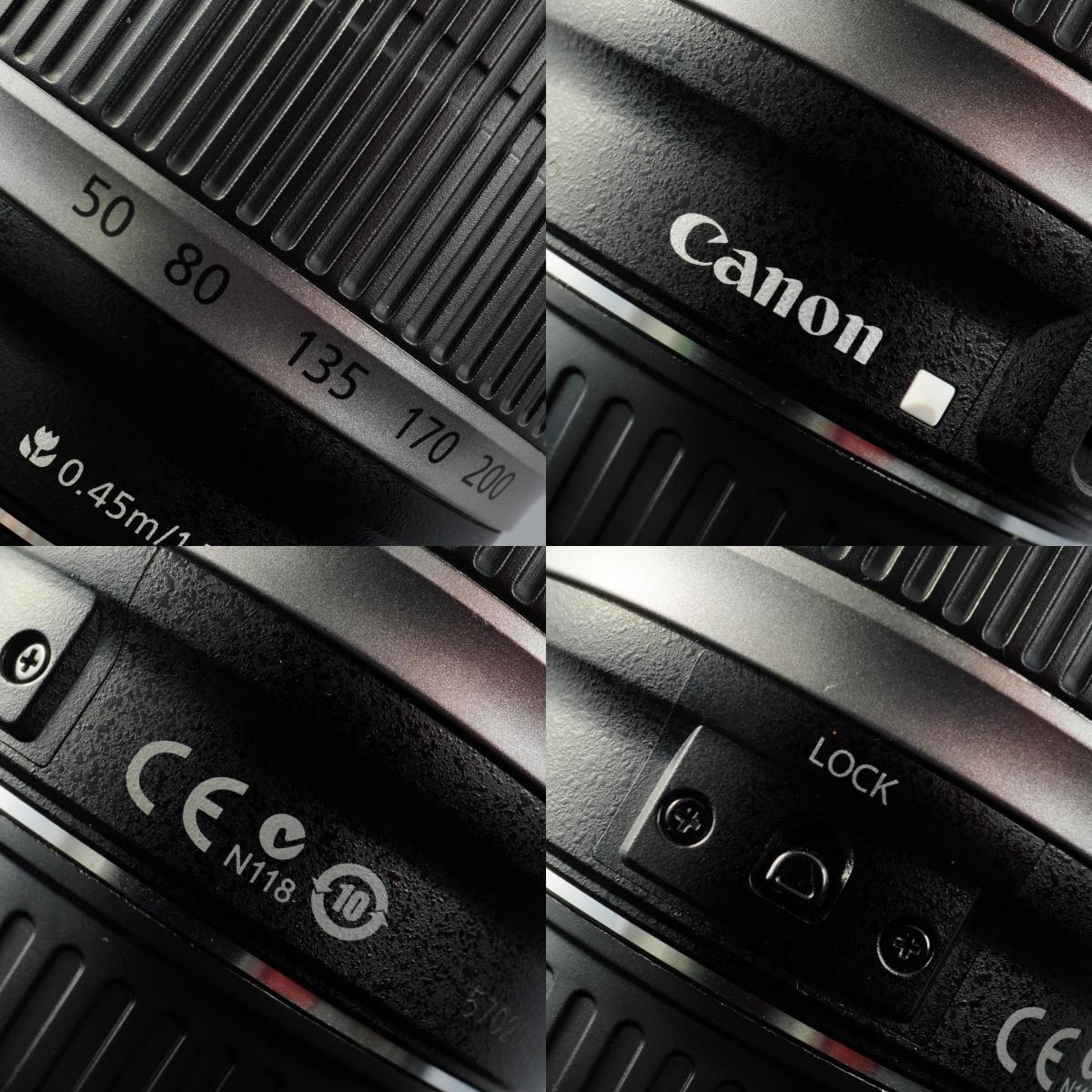 Canon EF-S 18-200mm F/3.5-5.6 IS ズームレンズ