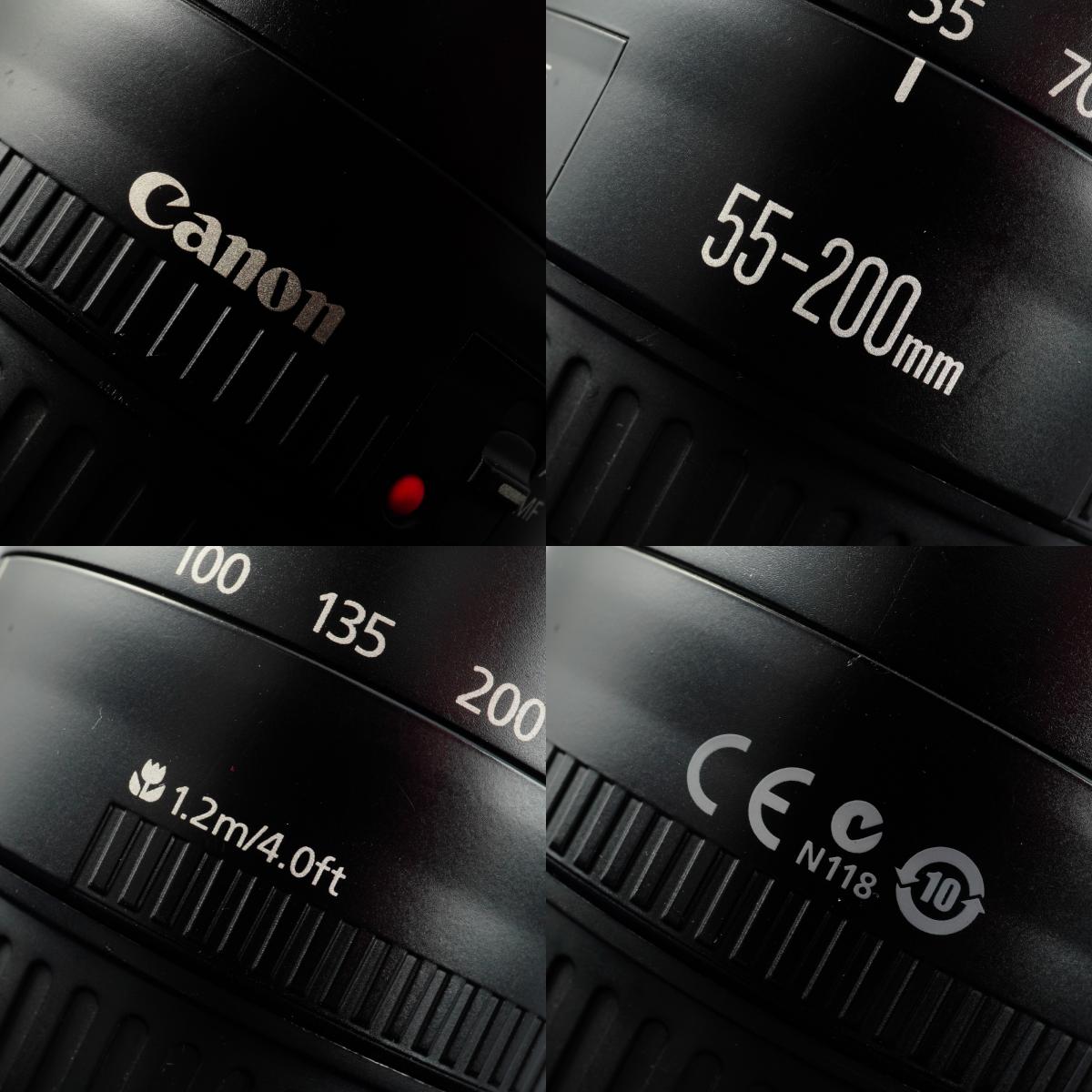 Canon EF 55-200mm F/4.5-5.6 II USM Zoomobjektiv