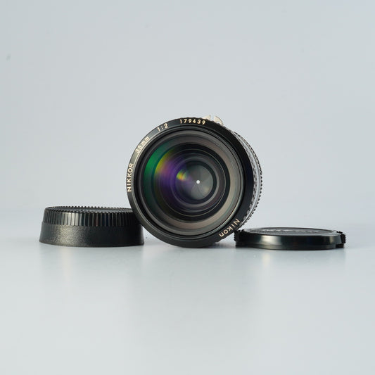 Nikon Ai Nikkor 35mm F/2 prime lens