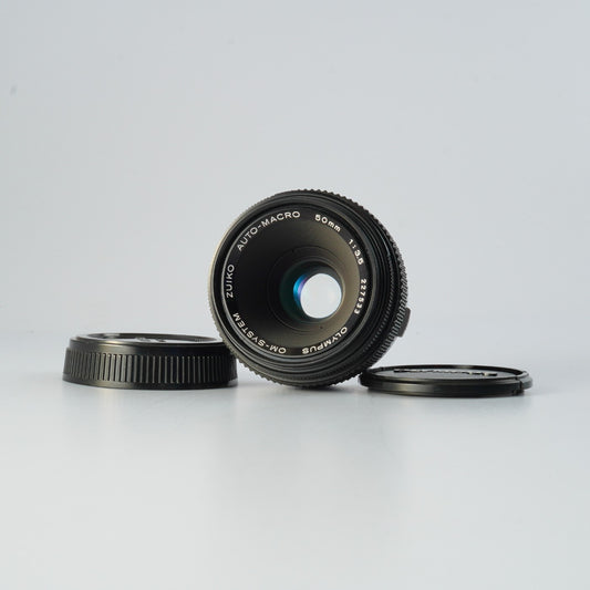 OLYMPUS OM-SYSTEM ZUIKO AUTO-MACRO 50mm F/3.5 単焦点レンズ