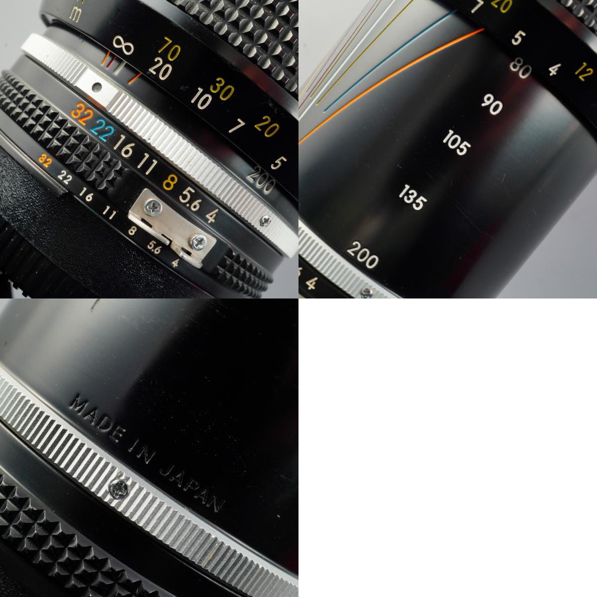 Nikon Ai-S Zoom NIKKOR 80-200mm F/4 ズームレンズ