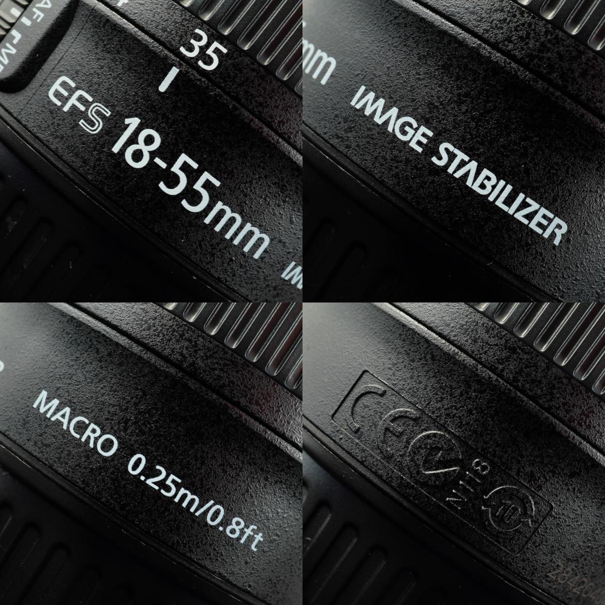 Canon EF-S 18-55mm f/3.5-5.6 IS STM ズームレンズ