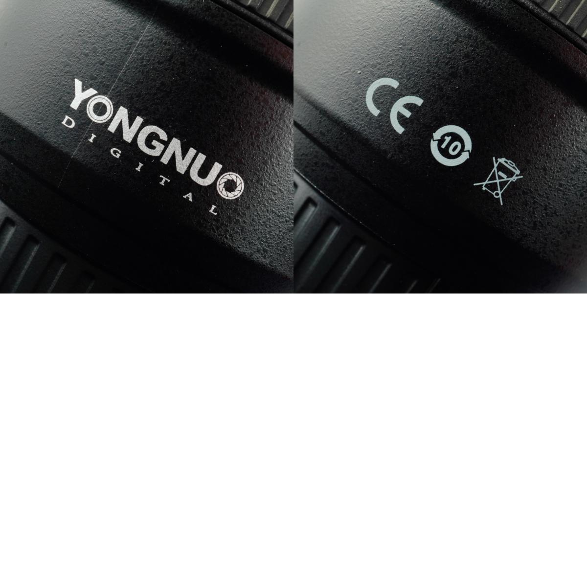YONGNUO YN 50mm F/1.8 N 単焦点レンズ