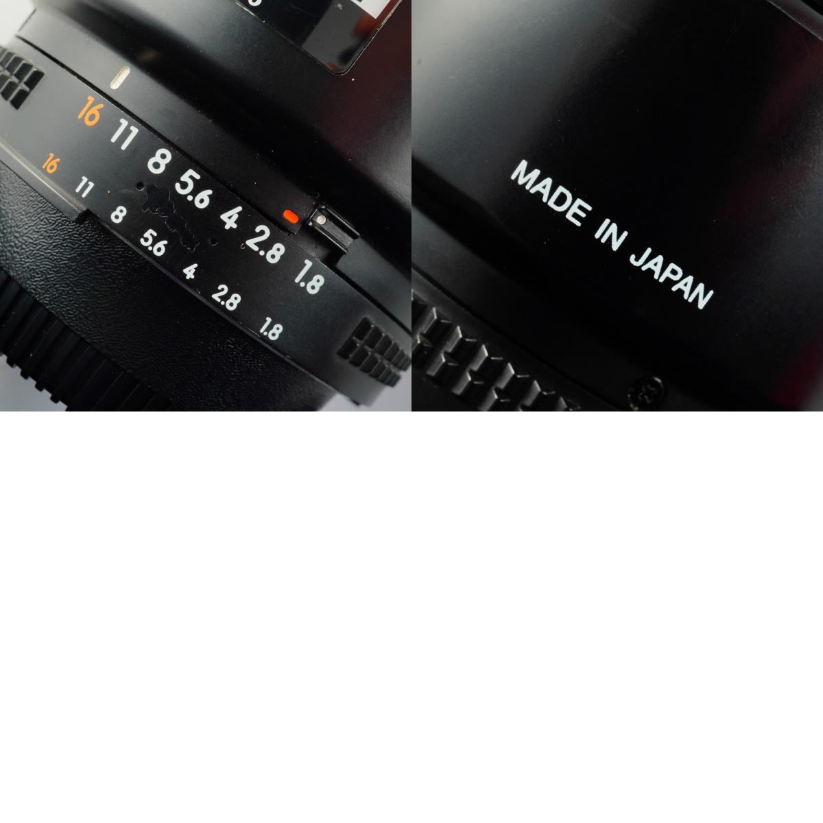 Nikon AF NIKKOR 85mm f/1.8 D 単焦点レンズ