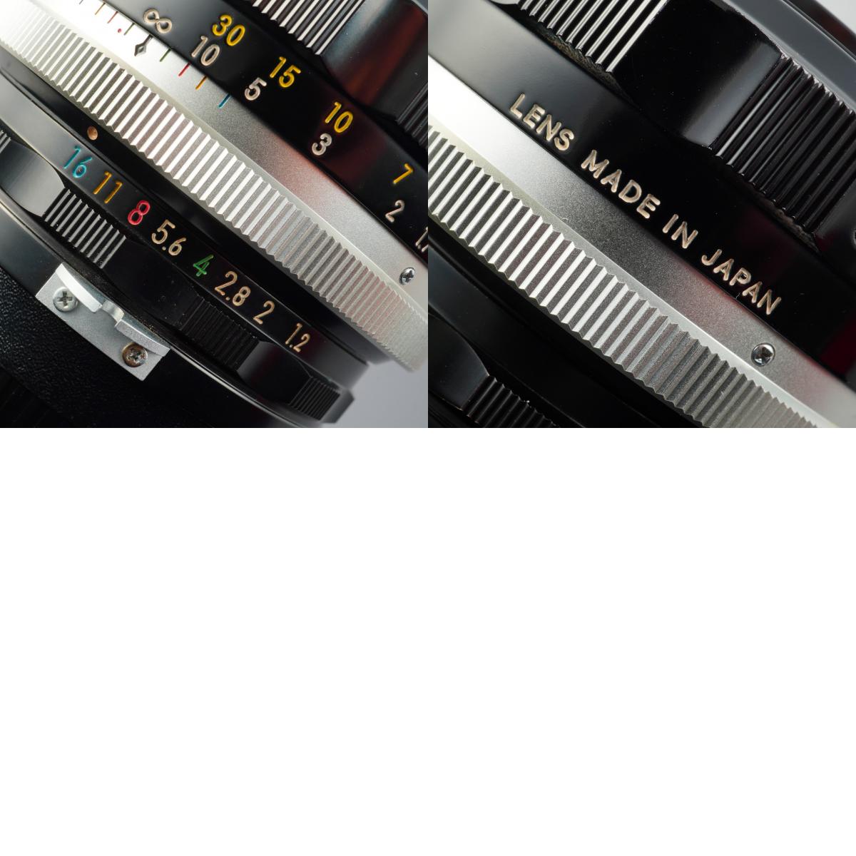 Nikon 非Ai Nikkor-S.C Auto 55mm F/1.2 単焦点レンズ