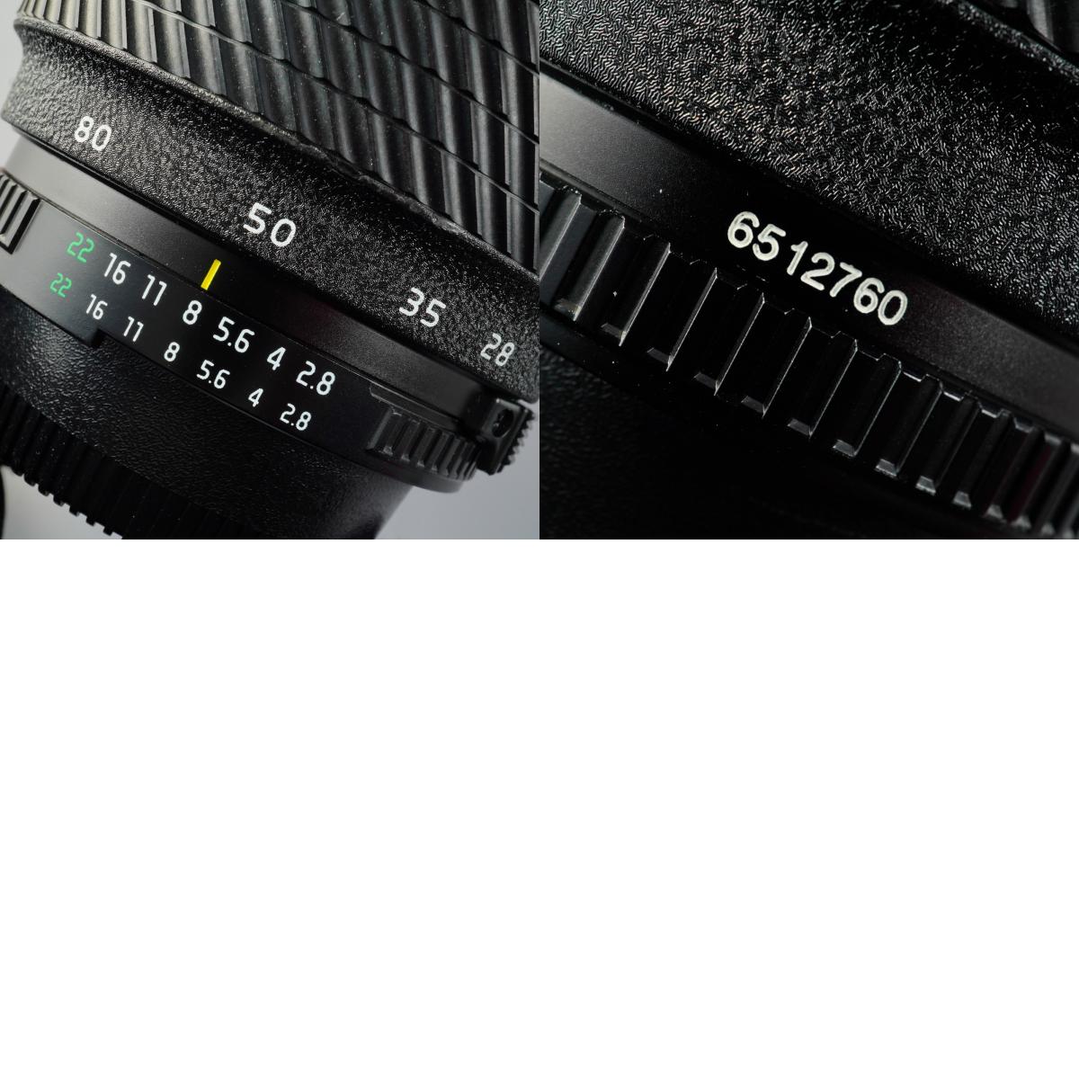 Tokina AT-X PRO 28-80mm F/2.8 Aspherical (Nikon F用) ズームレンズ