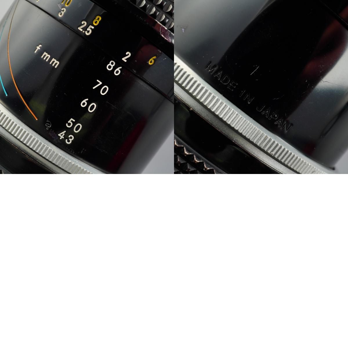 Nikon Ai Zoom-NIKKOR 43-86mm F/3.5 ズームレンズ