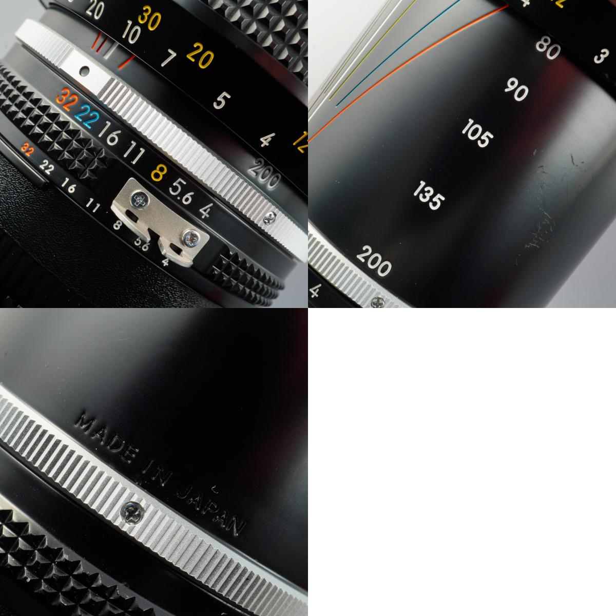 Nikon Ai-S Zoom NIKKOR 80-200mm F/4 ズームレンズ