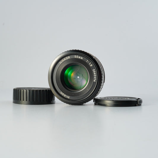Nikon NIKKOR 50mm F/1.8 Ai-S 単焦点レンズ