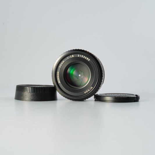 Nikon NIKKOR 50mm F/1.8 Ai-S 単焦点レンズ