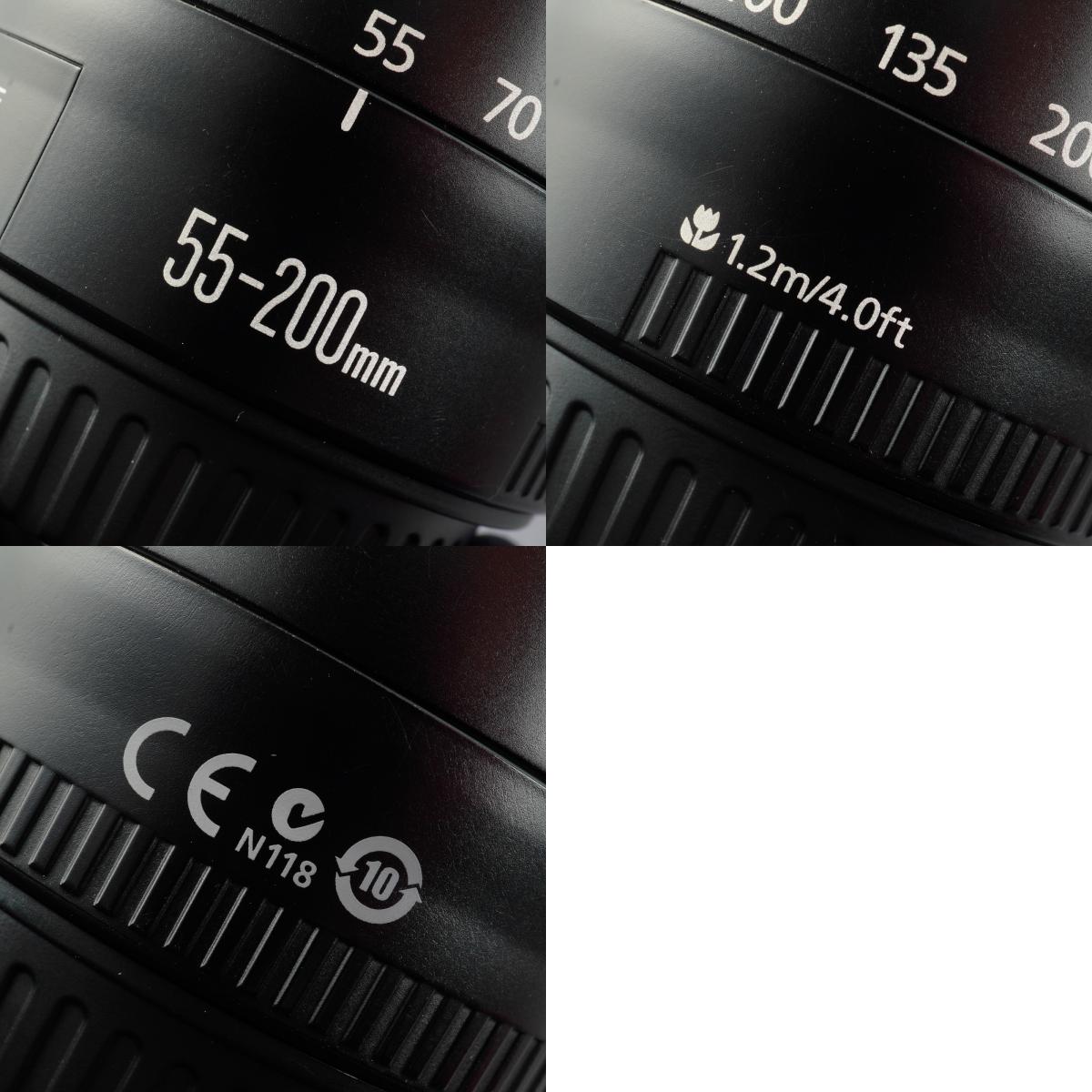 Canon EF 55-200mm F/4.5-5.6 Ⅱ USM ズームレンズ