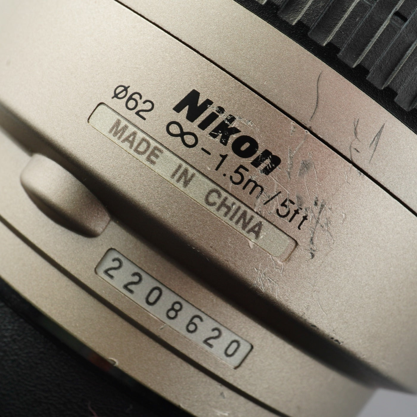 Nikon AF NIKKOR 70-300mm F/4-5.6 G Silver ズームレンズ