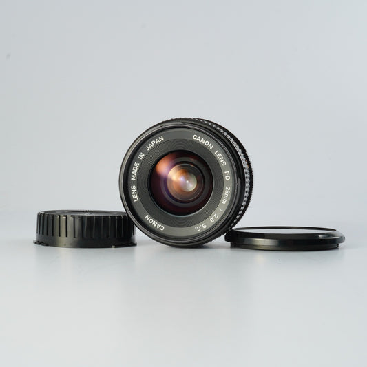 Canon FD 28mm F/2.8 S.C. 単焦点レンズ