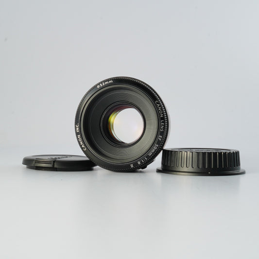 Canon EF 50mm F/1.8 II 単焦点レンズ