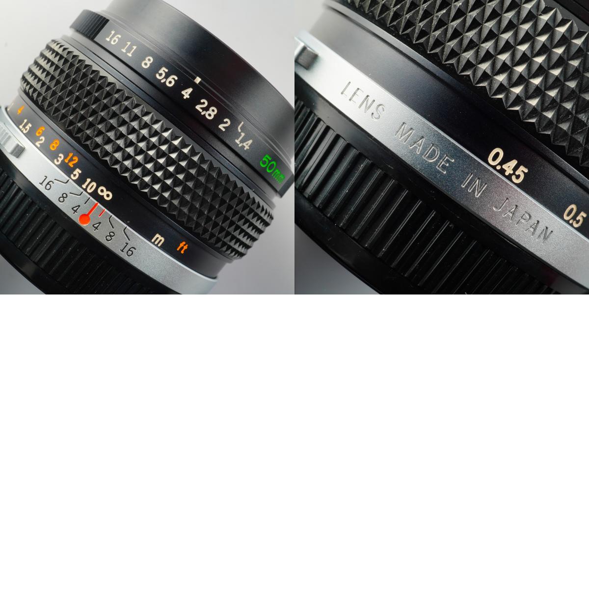 OLYMPUS OM-SYSTEM G.ZUIKO AUTO-S 50mm F/1.4 単焦点レンズ