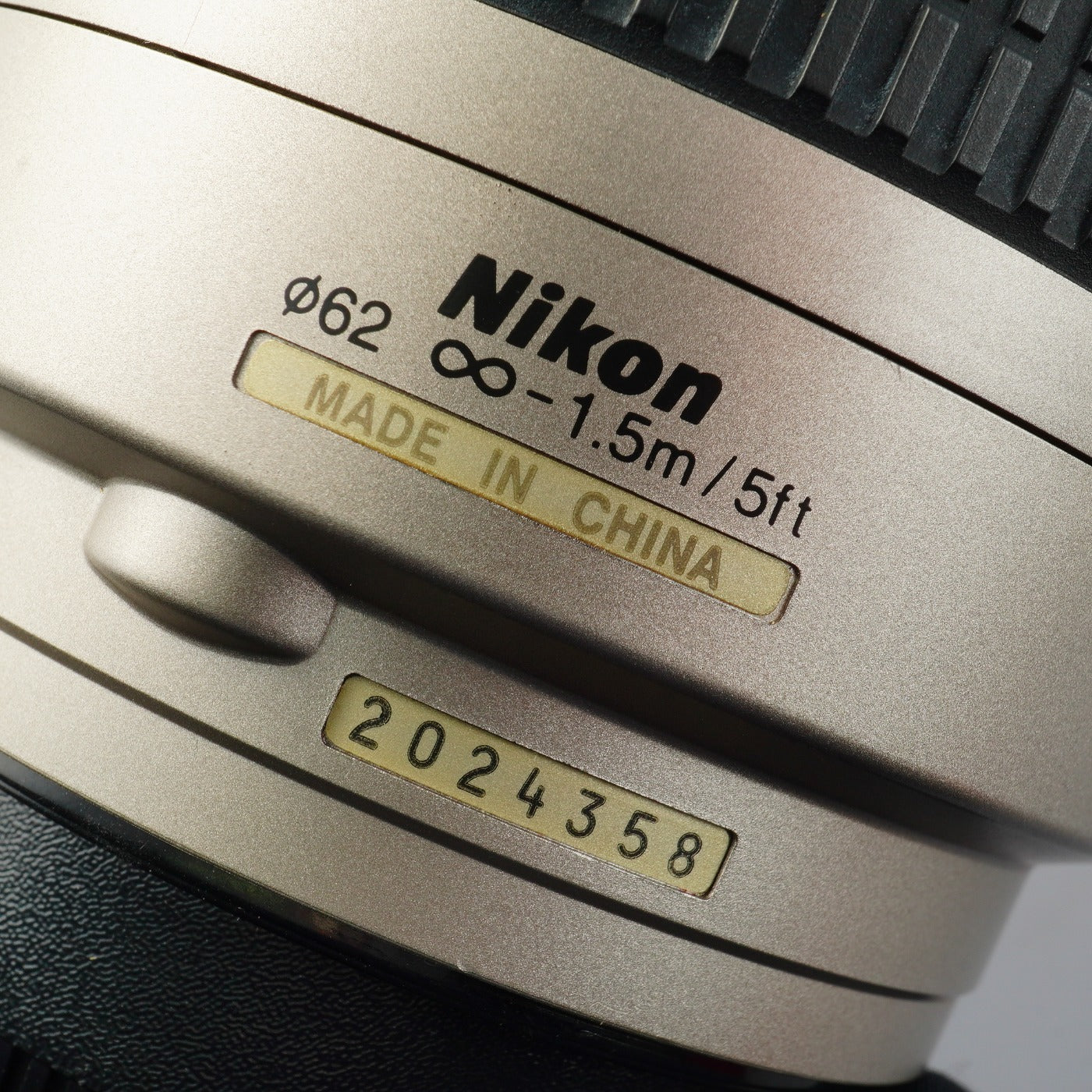 Nikon AF NIKKOR 70-300mm F/4-5.6 G Silver ズームレンズ