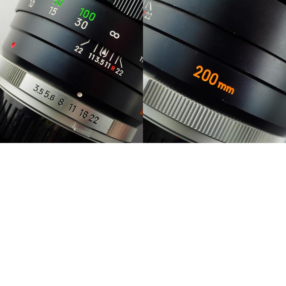 MINOLTA MC Tele Rokkor-QF 200mm F/3.5 単焦点レンズ