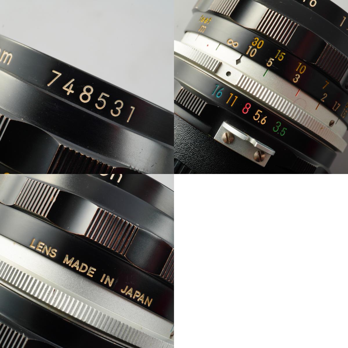 Nikon 非Ai NIKKOR-H Auto 28mm F/3.5 単焦点レンズ