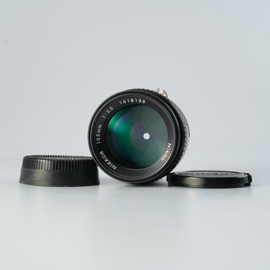 Nikon Ai-S NIKKOR 105mm F/2.5 単焦点レンズ