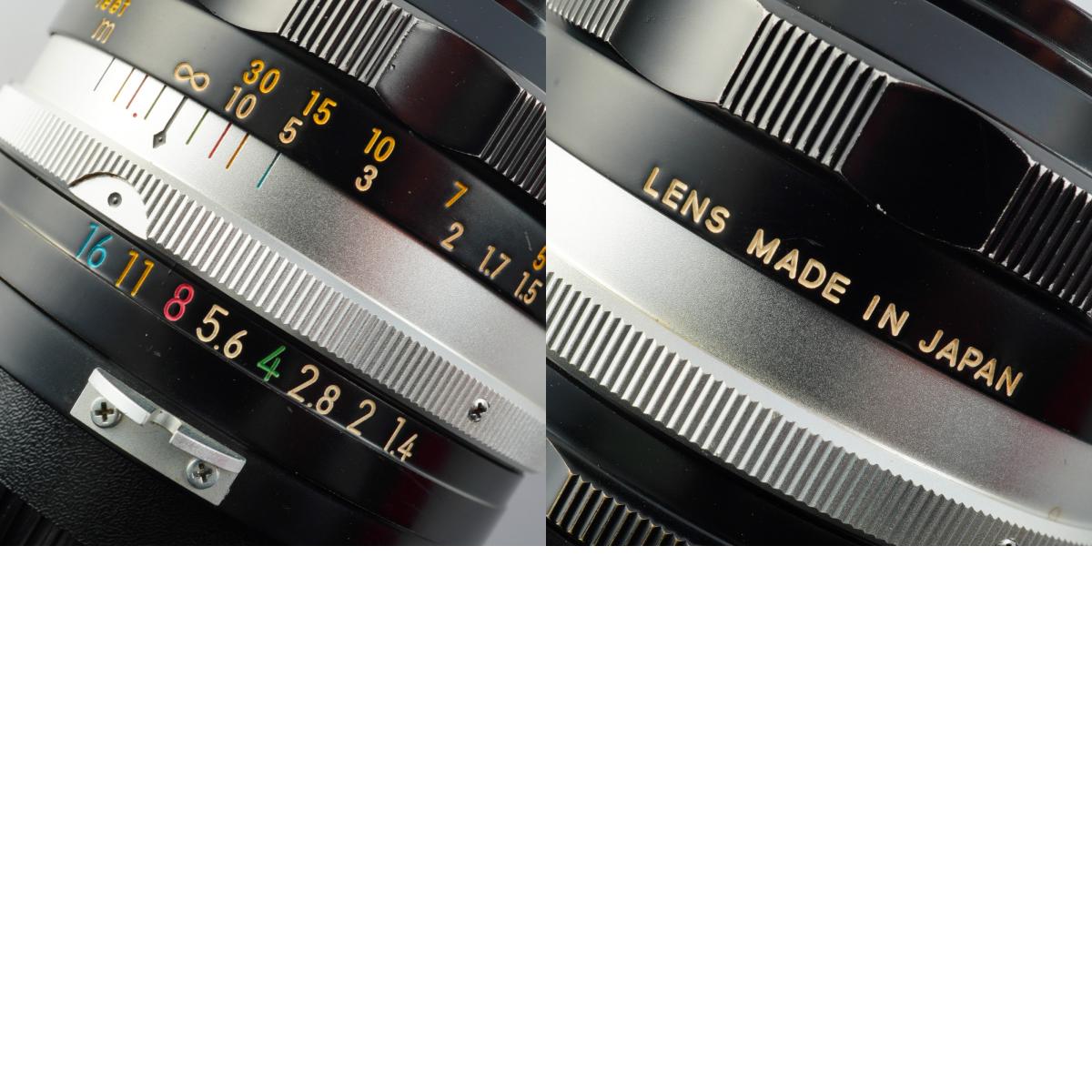 Nikon 非Ai NIKKOR-S.C Auto 50mm F/1.4 単焦点レンズ