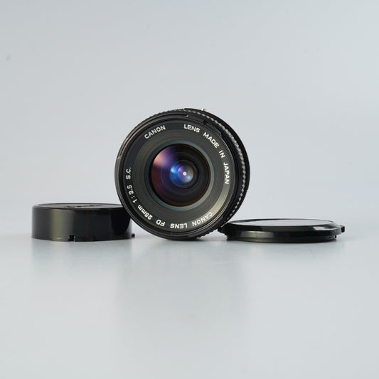 Canon FD 28mm F/3.5 S.C. "O" 単焦点レンズ