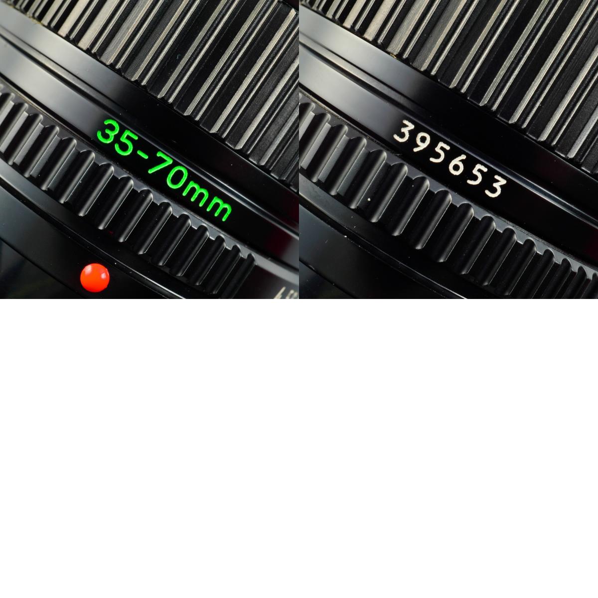 Canon FD 35-70mm F/4 ズームレンズ