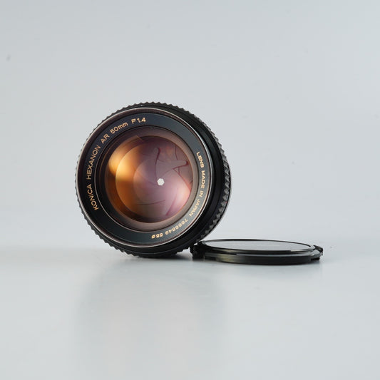 Konica HEXANON AR 50mm F/1.4 単焦点レンズ