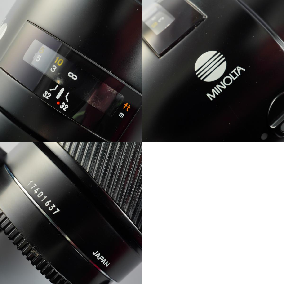 MINOLTA AF Macro 100mm F/2.8 単焦点レンズ