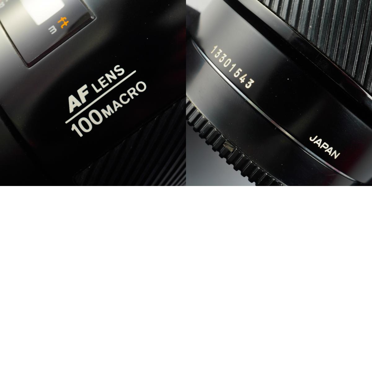 MINOLTA AF Macro 100mm F/2.8 単焦点レンズ