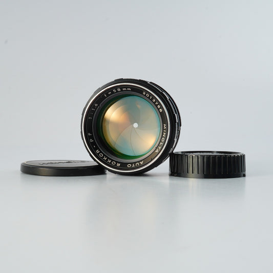 MINOLTA AUTO ROKKOR-PF 58mm F/1.4 単焦点レンズ
