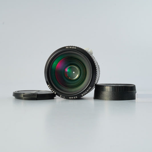 Nikon 非Ai Nikkor 35mm F/2 単焦点レンズ
