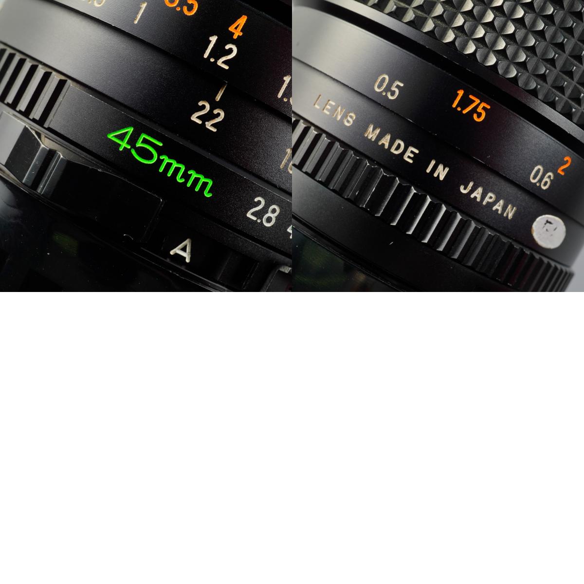 Mamiya SEKOR C 45mm F2.8 単焦点レンズ
