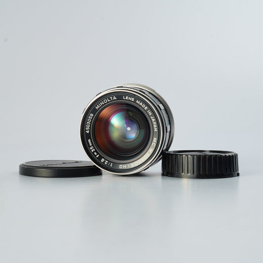 MINOLTA MC W.ROKKOR-HG 35mm F/2.8 単焦点レンズ