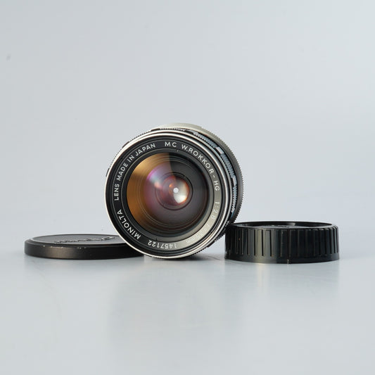 MINOLTA MC W.ROKKOR-HG 35mm F/2.8 単焦点レンズ
