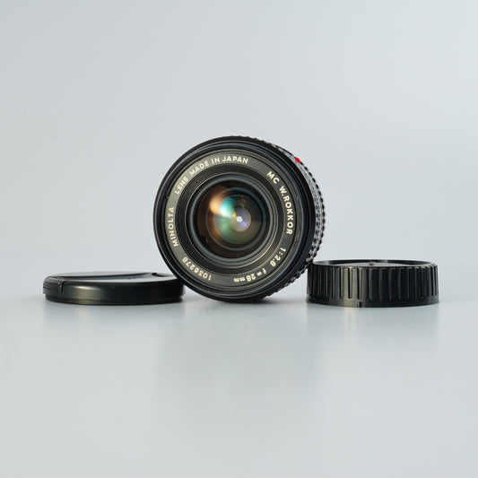 MINOLTA MC W.Rokkor 28mm F/2.8 単焦点レンズ