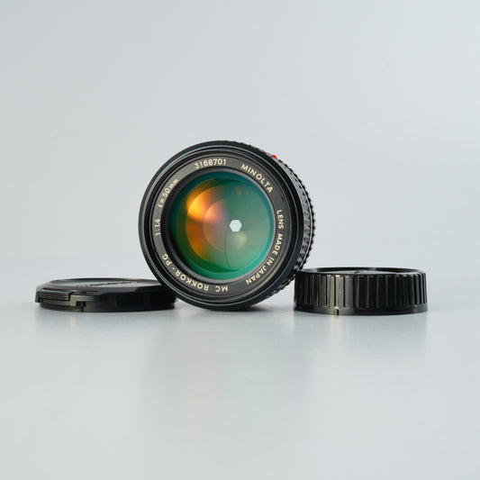 MINOLTA MC Rokkor-PG 50mm F/1.4 単焦点レンズ