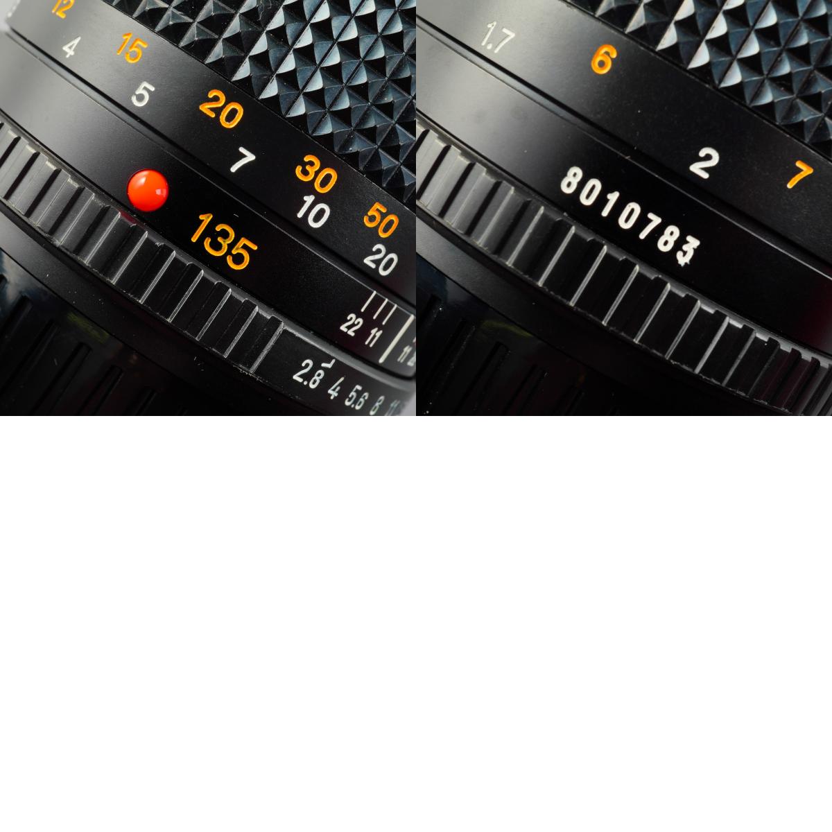 MINOLTA MD 135mm F/2.8 単焦点レンズ