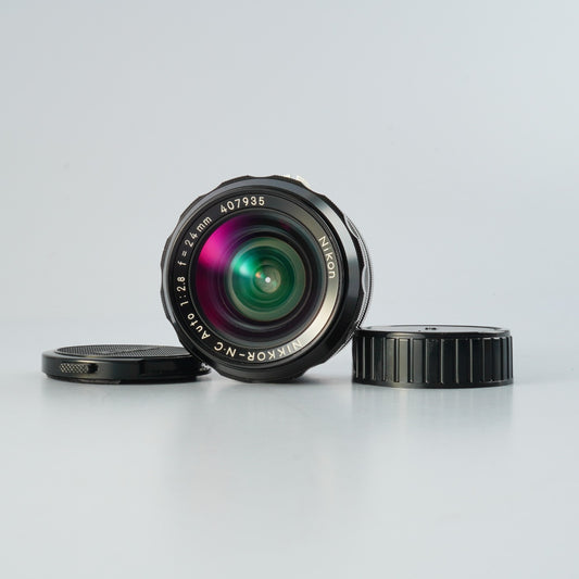 Nikon 非Ai NIKKOR-N.C Auto 24mm F/2.8 単焦点レンズ
