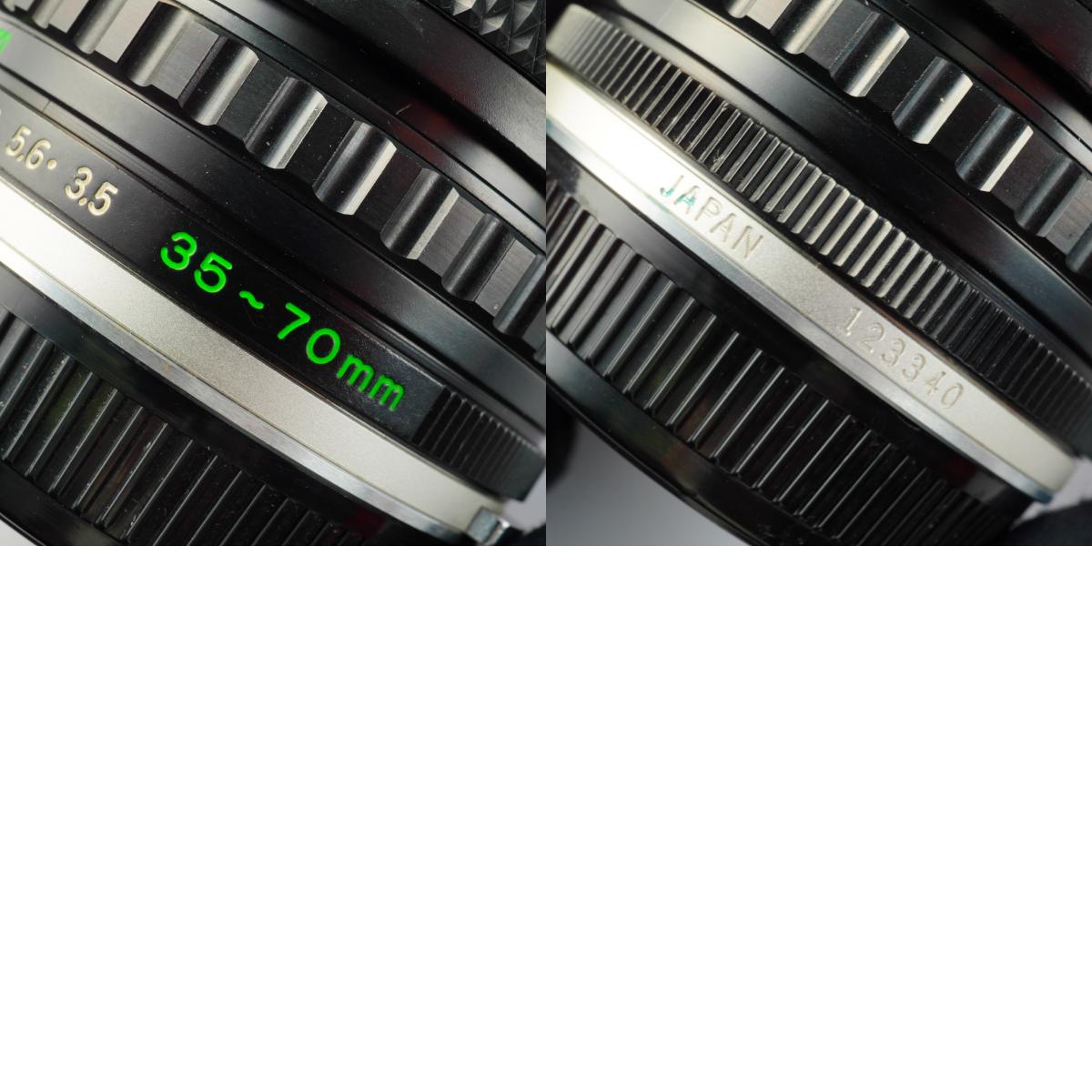 OLYMPUS OM-SYSTEM S ZUIKO AUTO-ZOOM 35-70mm F/3.5-4.5 ズームレンズ