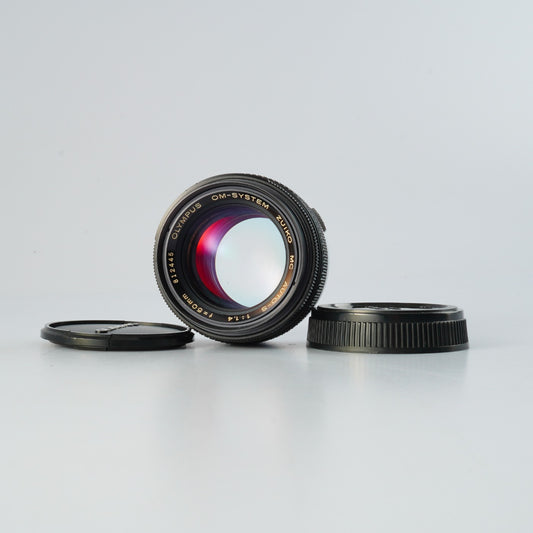 OLYMPUS OM-SYSTEM ZUIKO MC AUTO-S 50mm F/1.4 単焦点レンズ