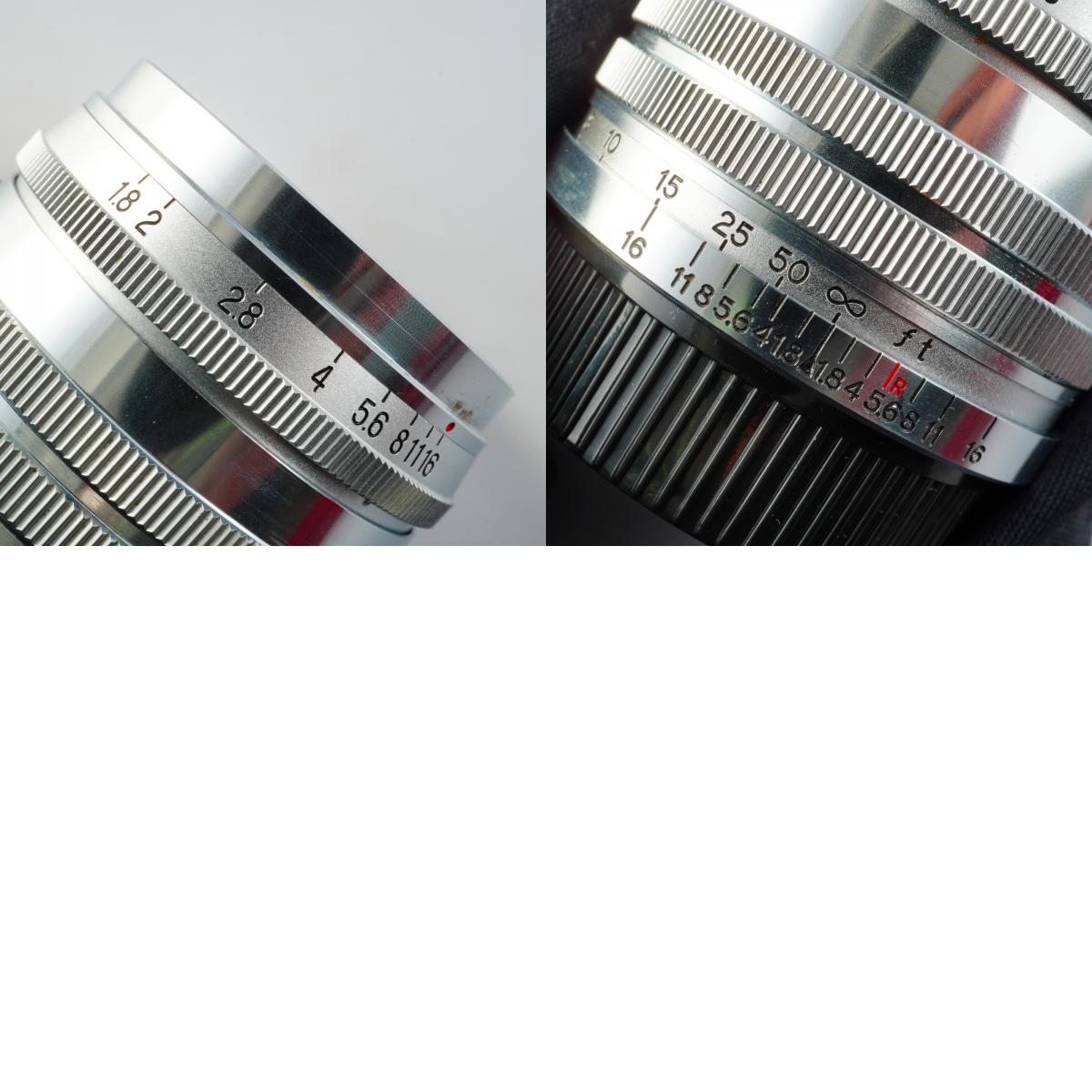 Canon 50mm F/1.8 For L39 単焦点レンズ