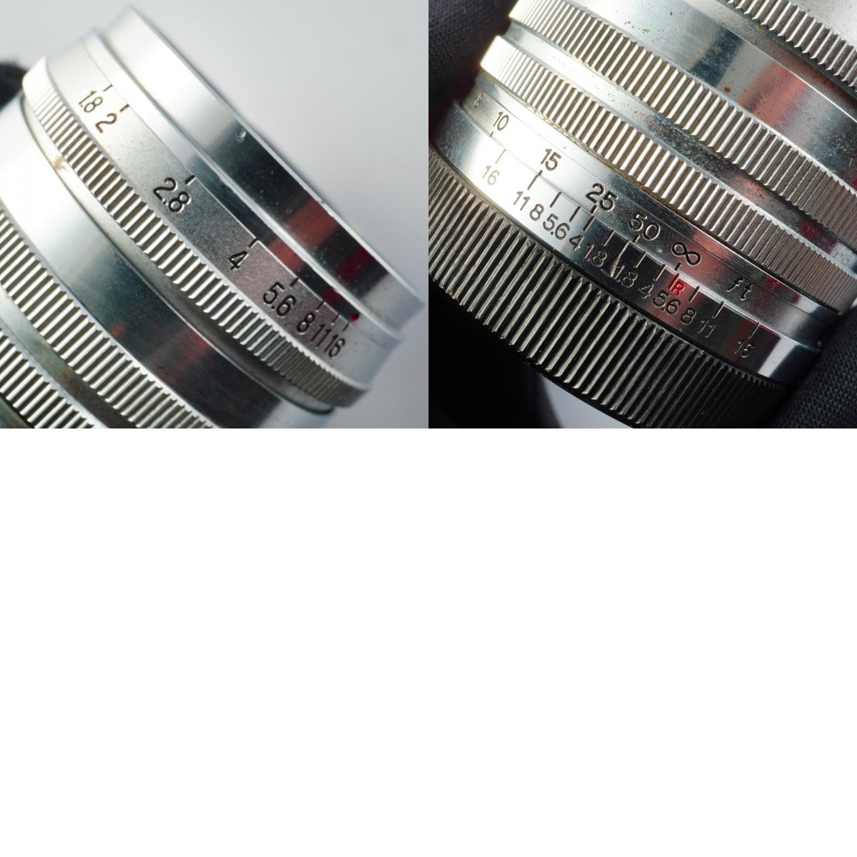 Canon 50mm F/1.8 For L39 単焦点レンズ