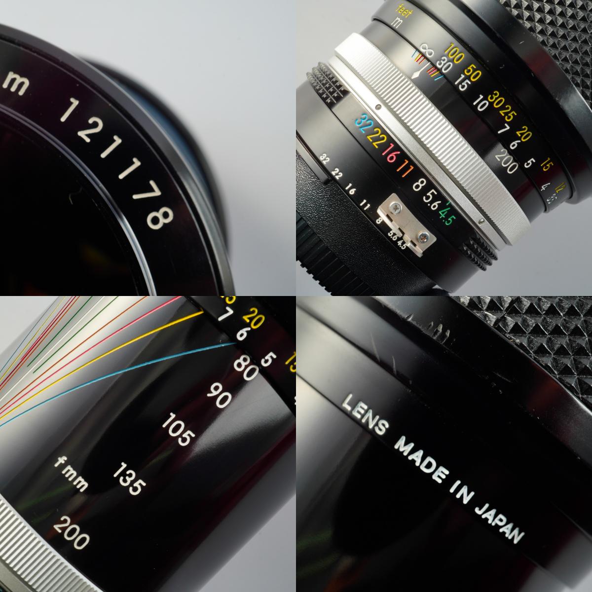 Nikon Ai改 Zoom NIKKOR Auto 80-200mm F/4.5 ズームレンズ