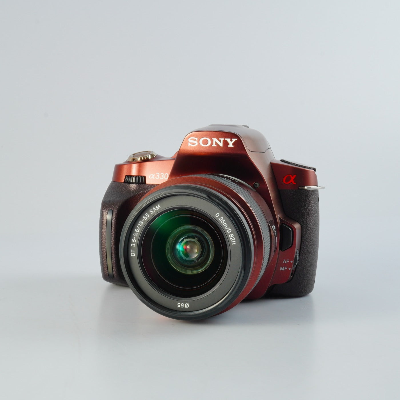 SONY Alpha A330 Brown + DT 18-55mm F/3.5-5.6 SAM デジタル一眼レフ