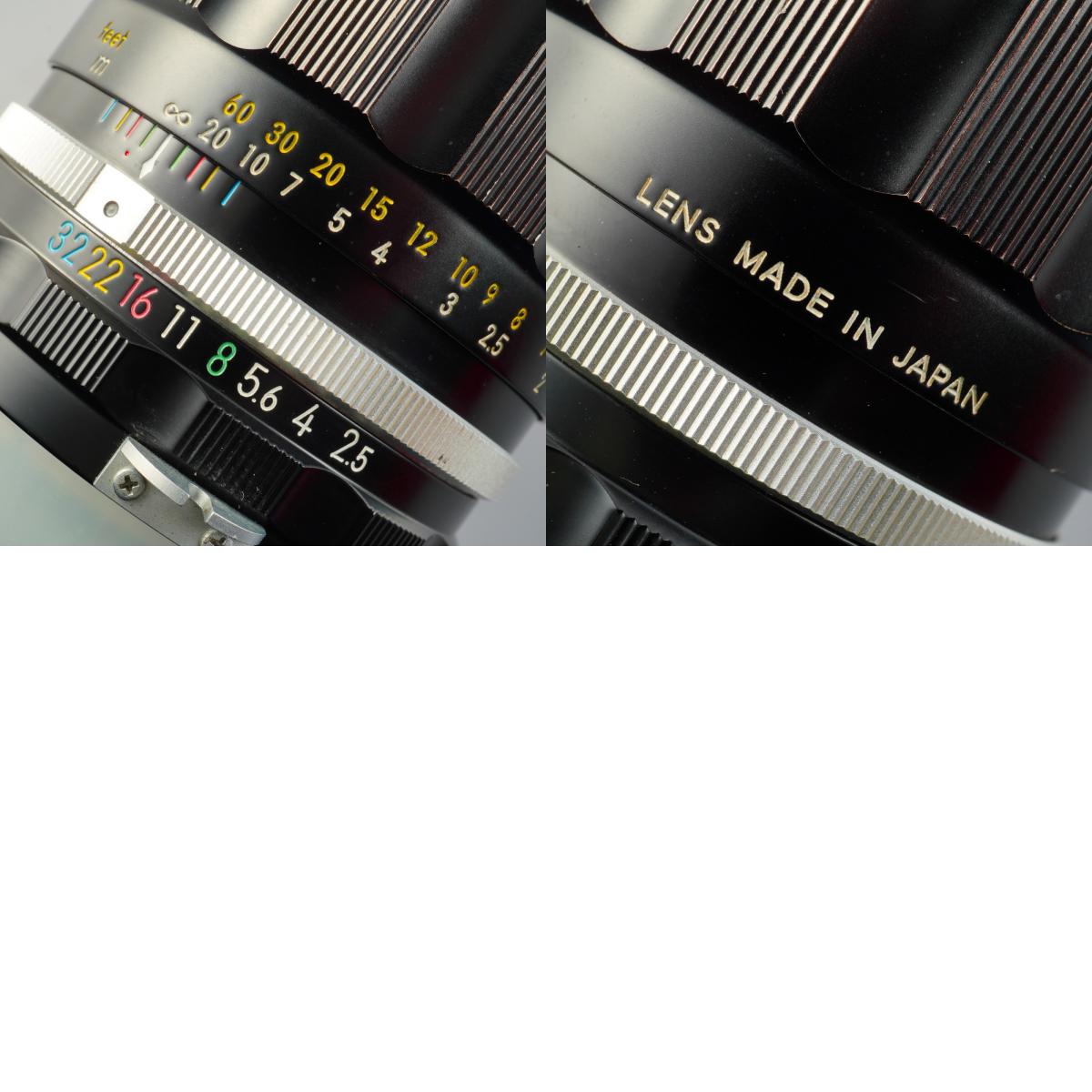 Nikon 非Ai NIKKOR-P.C Auto 105mm F/2.5 単焦点レンズ