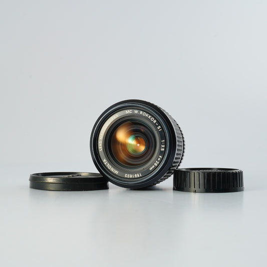MINOLTA MC W.Rokkor-SI 28mm F/2.5 単焦点レンズ