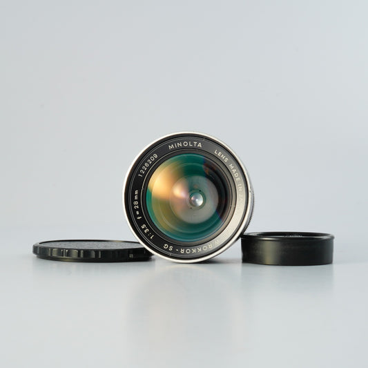 MINOLTA MC W.Rokkor SG 28mm F/3.5 単焦点レンズ