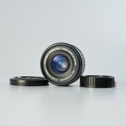 MINOLTA MC W.Rokkor 35mm F/2.8 単焦点レンズ